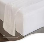 2dekans | Home by TEMPUR® Topper Hoeslaken - Wit – 90 x 200, Ophalen of Verzenden, Zo goed als nieuw, Wit