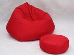 Zitzak Fauteuil XXL rood - Loungestoel Zitkussen Relaxkussen, Huis en Inrichting, Zitzakken, Ophalen of Verzenden, Nieuw