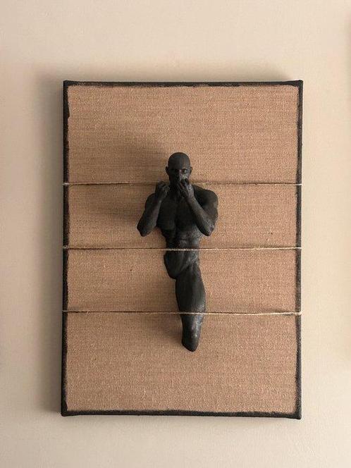 Andrea Giorgi - FIGHTER 1/1 (50x70cm), Antiek en Kunst, Kunst | Schilderijen | Modern