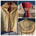 Rijkgedecoreerd Piviale , Koormantel - Textiel, Franjes,