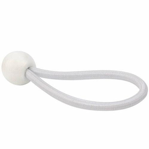 Elastiek spanner koord - Met bal - 25cm - Wit, Doe-het-zelf en Verbouw, Overige Doe-het-zelf en Verbouw, Verzenden