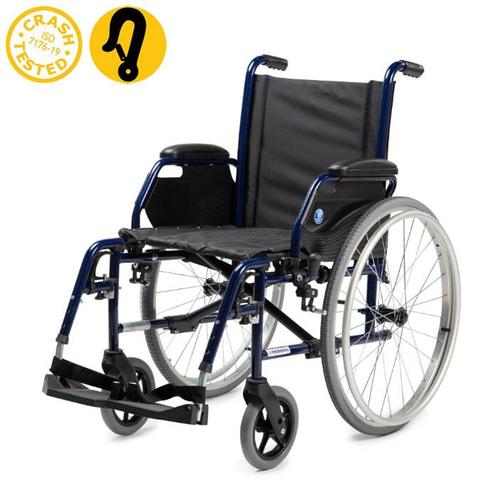 Rolstoel Jazz S50 opvouwbaar - zb:46, Diversen, Rolstoelen, Ophalen of Verzenden