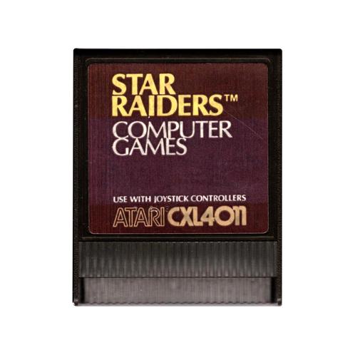 Atari XE Star Raiders Computer Games (CXL4011) (Losse Casset, Spelcomputers en Games, Games | Atari, Zo goed als nieuw, Verzenden
