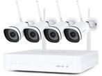 Foscam FN8108W-B4-1T Kit Beveiligingscamera Set - 4 Cameras, Verzenden, Nieuw