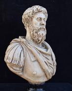 Figuur - Poederbeeld van de marmeren bust van de Romeinse