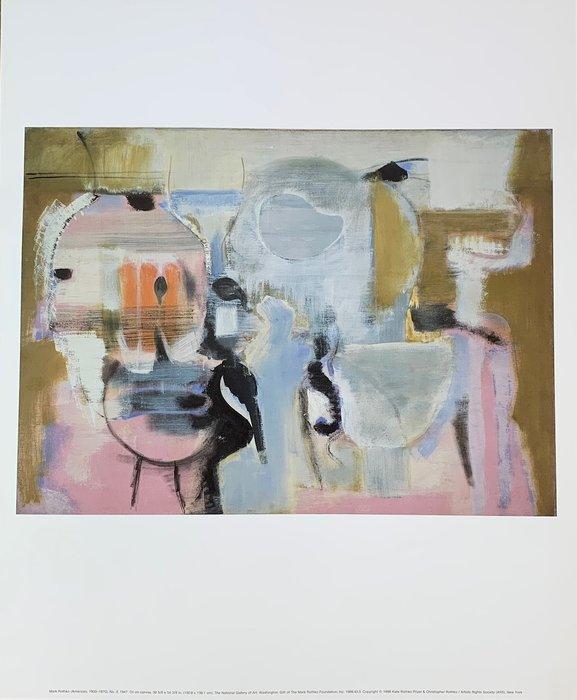 Mark Rothko (1903-1970) - No. 3, 1947 - rare Artprint Poster, Antiek en Kunst, Kunst | Tekeningen en Foto's