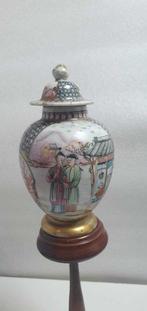 Pot - Porselein - Prachtige chinese theebus, Antiek en Kunst