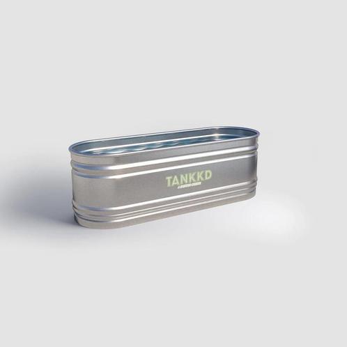 Tankkd IJsbad | Green Label Oval | 183x61x61cm | Aluminium, Doe-het-zelf en Verbouw, Sanitair, Bad, Nieuw, Ophalen of Verzenden
