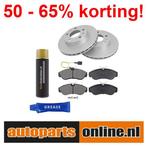 Remschijven + Remblokken Citroen Jumper voorzijde, Verzenden, Nieuw
