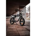 AGM GT250 E-Fatbike 25km/h 7 SPEED Mat Zwart, Fietsen en Brommers, Elektrische fietsen, Nieuw, 47 tot 51 cm, 50 km per accu of meer