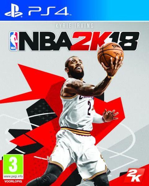 NBA 2K18-Standaard (PlayStation 4) Gebruikt, Spelcomputers en Games, Games | Sony PlayStation 4, Zo goed als nieuw, Ophalen of Verzenden