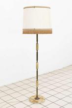 Klassieke Onyx en Messing Vloerlamp, Huis en Inrichting, Lampen | Vloerlampen, Ophalen of Verzenden, Nieuw