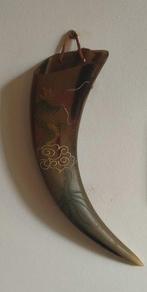 Buffel Hoorns - Róg Bawoli - 33 cm - 10 cm - 6 cm - (1), Antiek en Kunst, Curiosa en Brocante