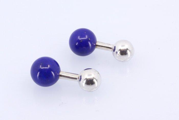 Tiffany & Co. - Manchetknopen - Silver and Lapis Lazuli, Sieraden, Tassen en Uiterlijk, Antieke sieraden