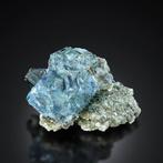 Fantastische twee exemplaren van FLUORIET met ARSENOYPYRiet,, Verzamelen, Mineralen en Fossielen