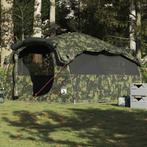 vidaXL Tunneltent 6-persoons waterdicht camouflage, Verzenden, Nieuw, Tot en met 2