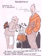 Hendrikus Colijn? als hondje van de Graaf op spotprent, Antiek en Kunst, Kunst | Litho's en Zeefdrukken, Verzenden