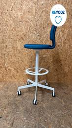 Baliestoel - laboratoriumstoel - LaPalma - Blauw - Tweed..., Zakelijke goederen, Kantoor en Winkelinrichting | Kantoormeubilair en Inrichting