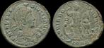 379-395ad Roman Theodosius I Ae24 emperor standing facing..., Verzenden