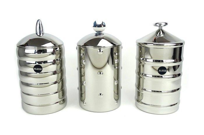 Alessi - CSA - Clare Brass - Container (3) - Kalistò 1, 2, Antiek en Kunst, Antiek | Meubels | Stoelen en Banken