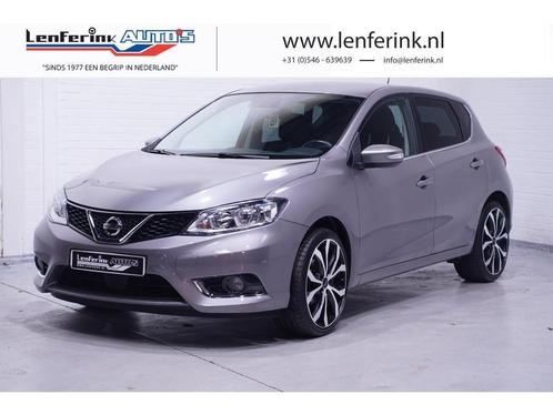 Nissan Pulsar 1.2 DIG-T Connecta Navi Clima va € 184,-/mnd, Auto's, Nissan, Geïmporteerd, Onderhoudsboekje, Te koop, Handgeschakeld