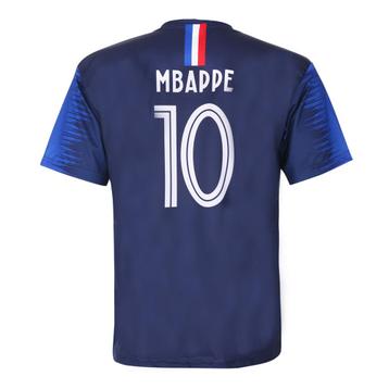 Frankrijk Voetbalshirt Mbappé Thuis 2018-2020 Kind/Volwassen