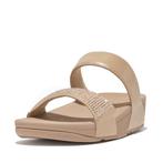 -10% FitFlop  FitFlop Lulu slide hotfix  maat 41, Kleding | Dames, Schoenen, Slippers, Verzenden, Beige, Nieuw