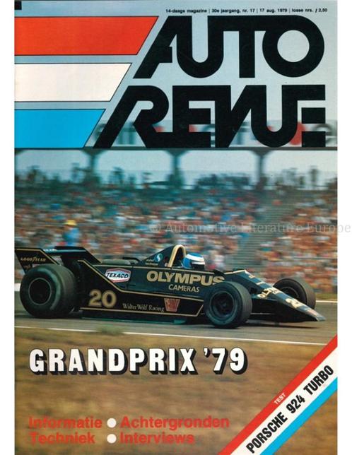 1979 AUTO REVUE MAGAZINE 17 NEDERLANDS, Boeken, Auto's | Folders en Tijdschriften
