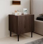Meubella Nachtkastje - Set van 2 - Donkerbruin eiken 45 cm, Huis en Inrichting, Slaapkamer | Nachtkastjes, Verzenden, Nieuw