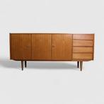 Vintage dressoir, sideboard jaren 60, Huis en Inrichting, Mid century, 150 tot 200 cm, Zo goed als nieuw, Met lade(s)