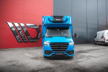 Voorspoiler Mercedes-Benz Sprinter MK3 Maxton Glanzend zwart beschikbaar voor biedingen