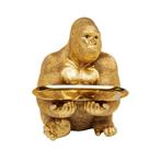 *WOONWINKEL* Kare Design Gorilla Butler Gouden Gorilla Met D, Nieuw, Verzenden