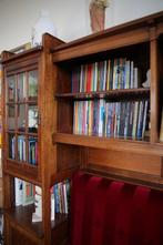 Boekenkast - Mahonie - Boekenkast met bank, Antiek en Kunst