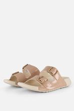 Ecco Cozmo Slippers beige Leer - Dames - Maat 41 (Mode), Verzenden, Nieuw