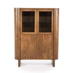 Kabinet Julian 4-deurs - Bruin - 95910 - bergkasten, Nieuw, Overige materialen