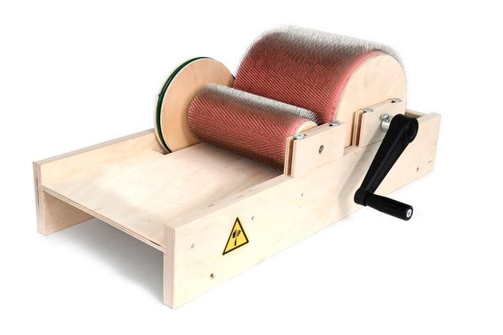 Kaardmolen 54, 72 en 120 TPI - 19 cm breed, Hobby en Vrije tijd, Spinnewielen en Spinnen, Overige typen, Nieuw, Verzenden