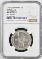 Duitsland, Weimar Republiek 3 Reichsmark 1925 / 1000th Year, Postzegels en Munten