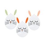 Paashaas Ballonnen 30cm 3st, Verzenden, Nieuw