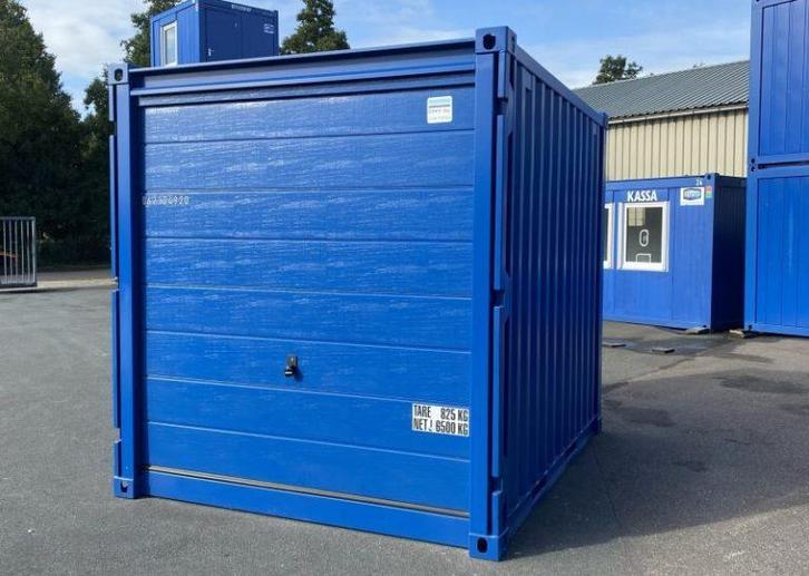 8ft Opslagcontainer met roldeur | Nieuw | Transport NED - BE, Zakelijke goederen, Machines en Bouw | Keten en Containers