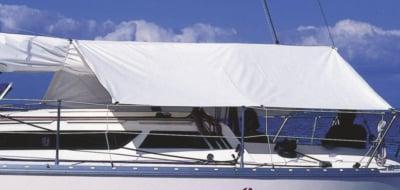 Plastimo PVC giektent - wit - 345 x 360 cm - met rits, Watersport en Boten, Accessoires en Onderhoud, Ophalen of Verzenden