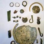 Middeleeuws Romaans artefact, ring, hanger, Antiek en Kunst