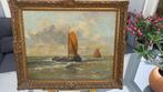 H Smith (XX) - Oude schepen op het ijsselmeer ., Antiek en Kunst, Kunst | Schilderijen | Klassiek