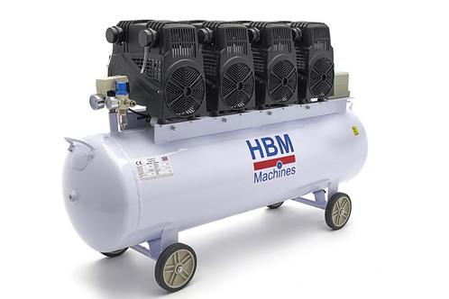 HBM 8 PK - 200 Liter Professionele Low Noise Compressor -, Doe-het-zelf en Verbouw, Compressors, Verzenden