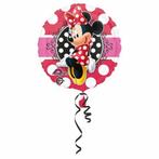 Minnie Mouse Helium Ballon Deluxe 43cm leeg, Verzenden, Nieuw