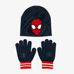 Spider-Man kinder set muts handschoenen maat ONE SIZE, Nieuw, Verzenden
