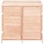 Tuinschuur 102x52x112 cm massief vurenhout (Partytenten), Verzenden, Nieuw