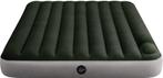 Intex Queen Dura-Beam Downy Luchtbed met ingebouwde voetpomp, Caravans en Kamperen, Verzenden, Nieuw