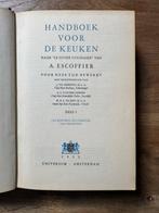 A. Escoffier - Handboek voor de keuken - 1952-1953, Antiek en Kunst