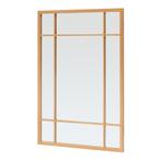 [en.casa] Spiegel Colobraro hangend 90x60 cm goudkleurig, Verzenden, Nieuw