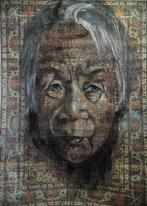 Jacqueline Klein Breteler - Wise.-painting on a carpet-XXL